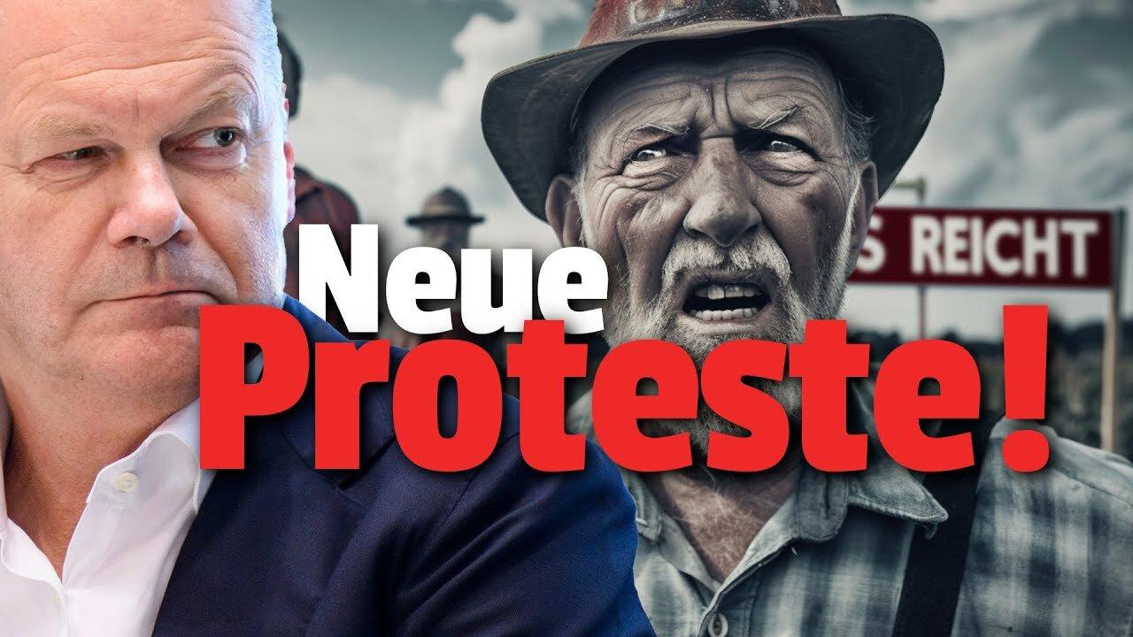 🚜 💪 BAUERNPROTEST gegen Scholz ESKALIERT@Oli🙈🐑🐑🐑 COV ID1984