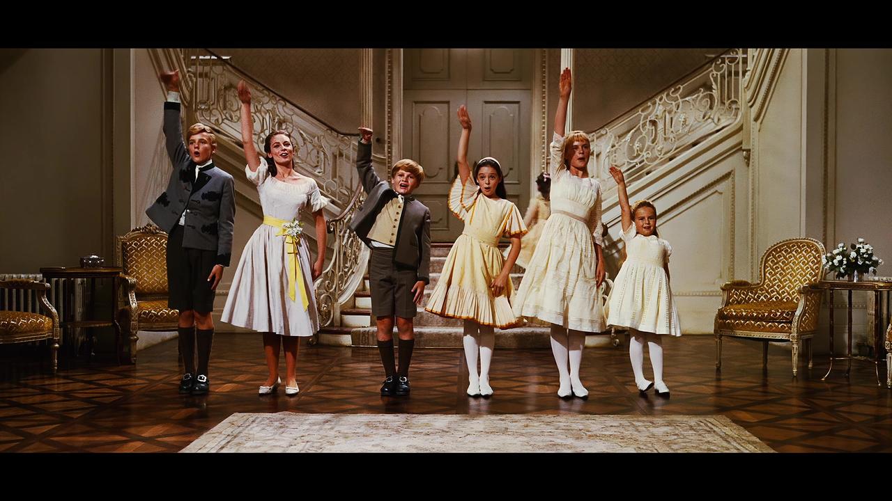 Julie Andrews The Sound of Music 1965 So Long, Farewell remastered 4k