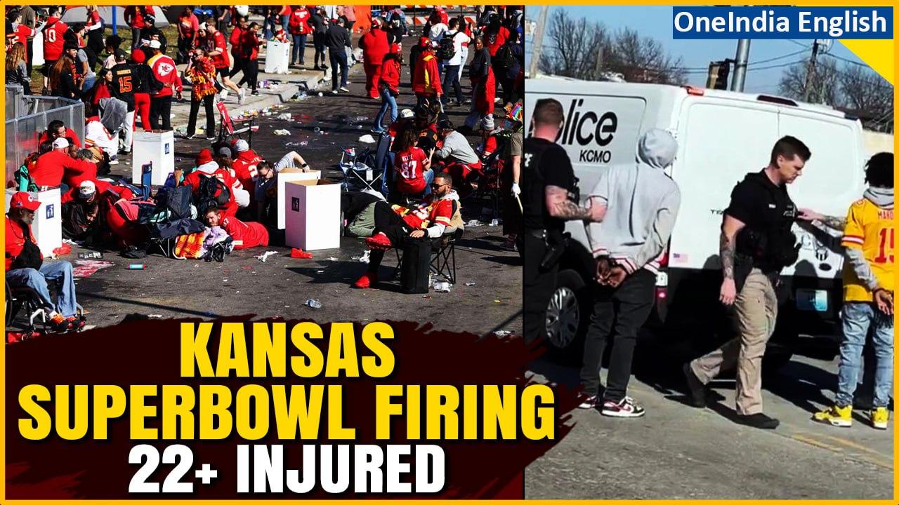 Super Bowl Firing Leaves 22 Injured at Kansas Chiefs' Victory Parade, One Live Lost| Oneindia News