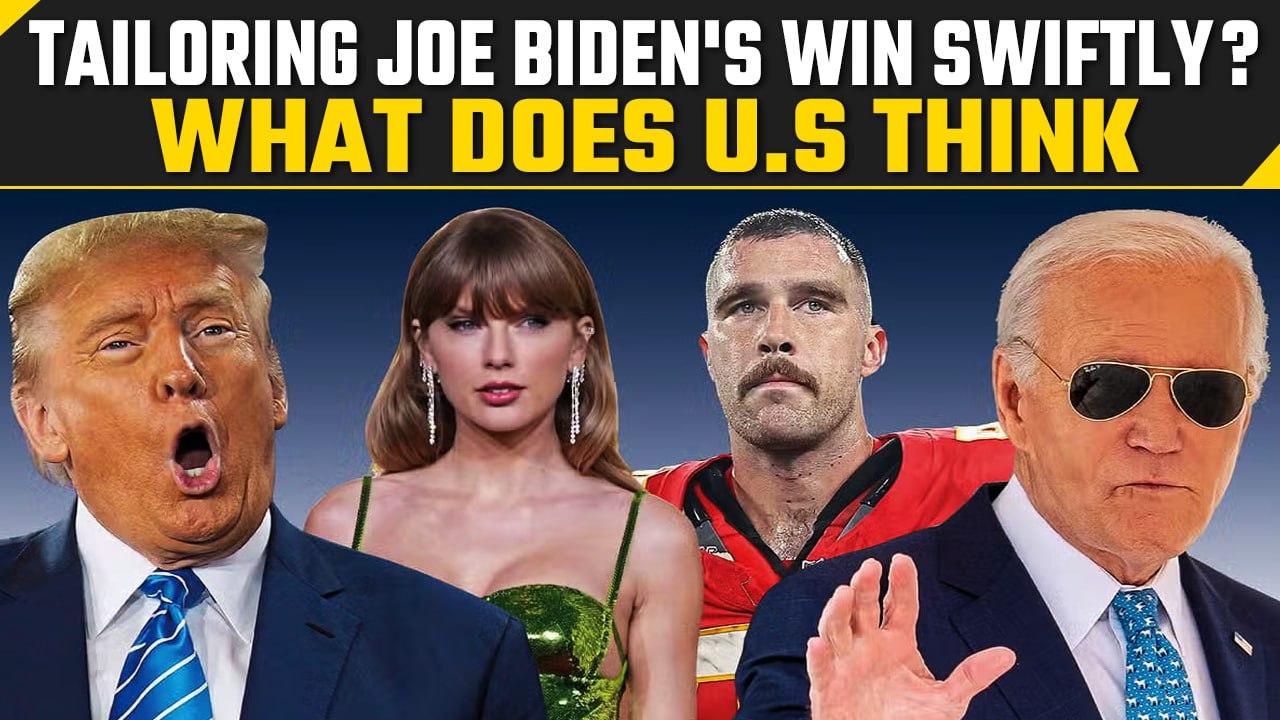 Joe Biden and Taylor Swift Conspiracy: 18% Americans believe in it, polls claim | Oneindia News