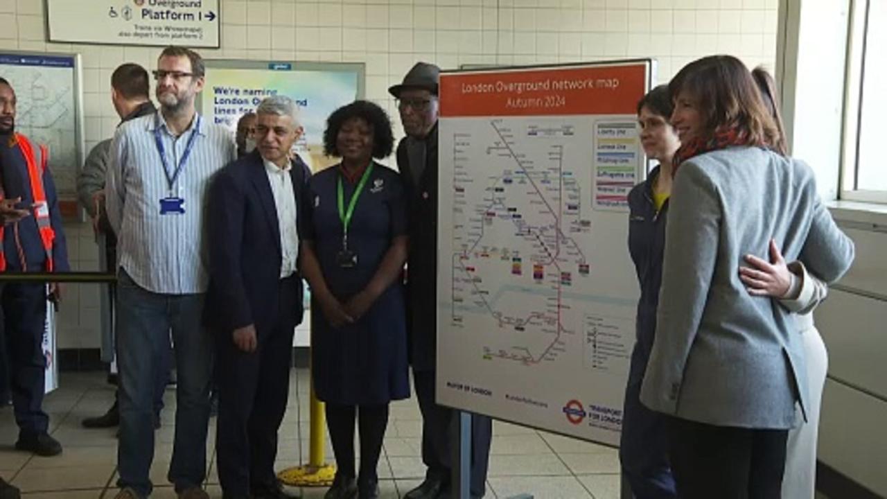 Mayor of London announces new Overground names
