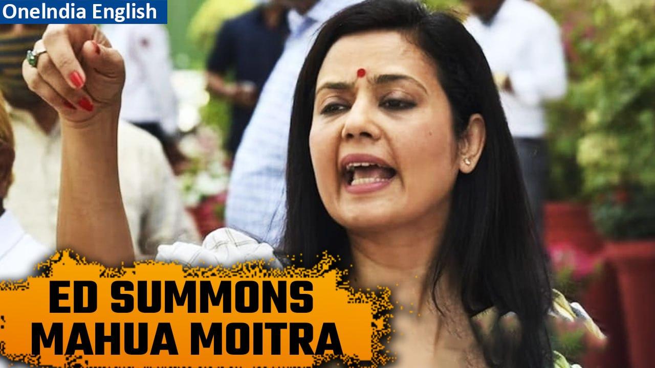 Enforcement Directorate summons TMC's Mahua Moitra on February 19 in cash-for-query case | Oneindia
