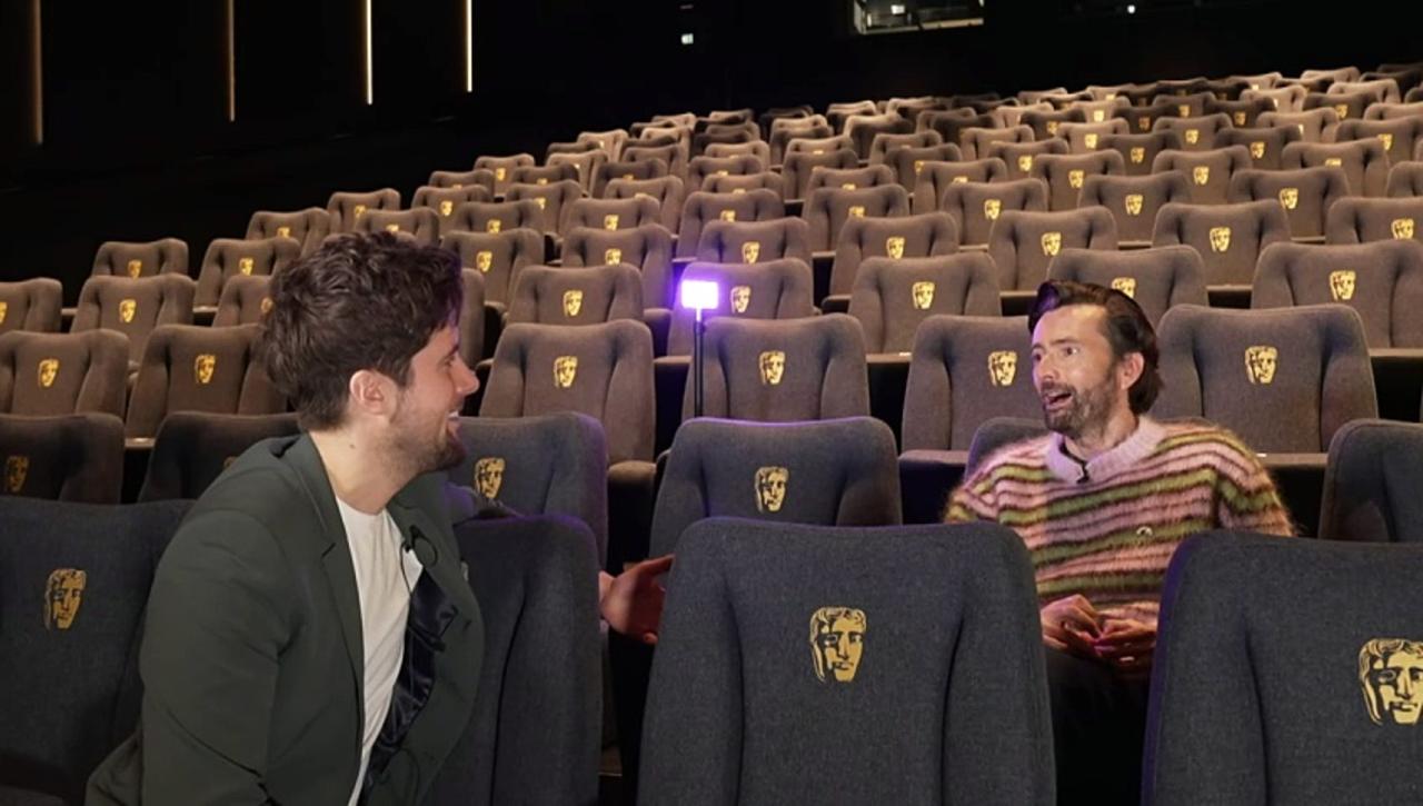 'They get what they get!' David Tennant's feeling relaxed ahead of hosting the BAFTAs