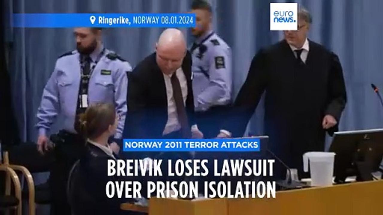 Mass killer Breivik loses second attempt to sue state for alleged breach of his human rights