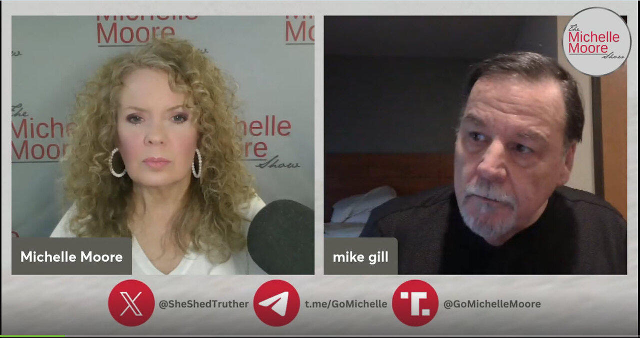 Michelle Moore Show w/ Mike Gill 'Who Is Calling The Shots In Alternative Media?' (Feb 14, 2024)