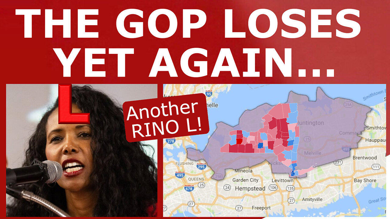NY-03 RECAP! - RINOs Cause GOP to Lose Yet Another House Seat