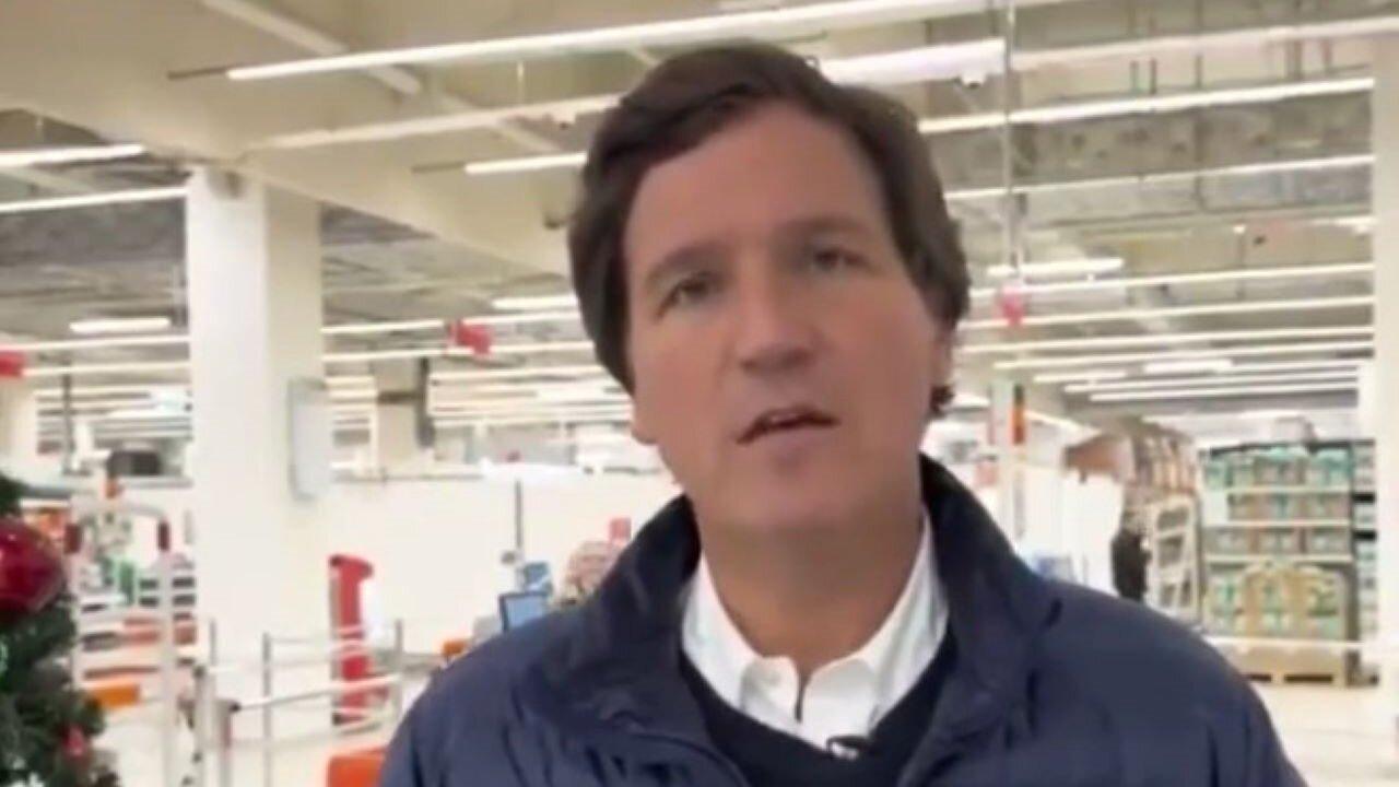 'Radicalized' Tucker Carlson Went Grocery Shopping In Russia