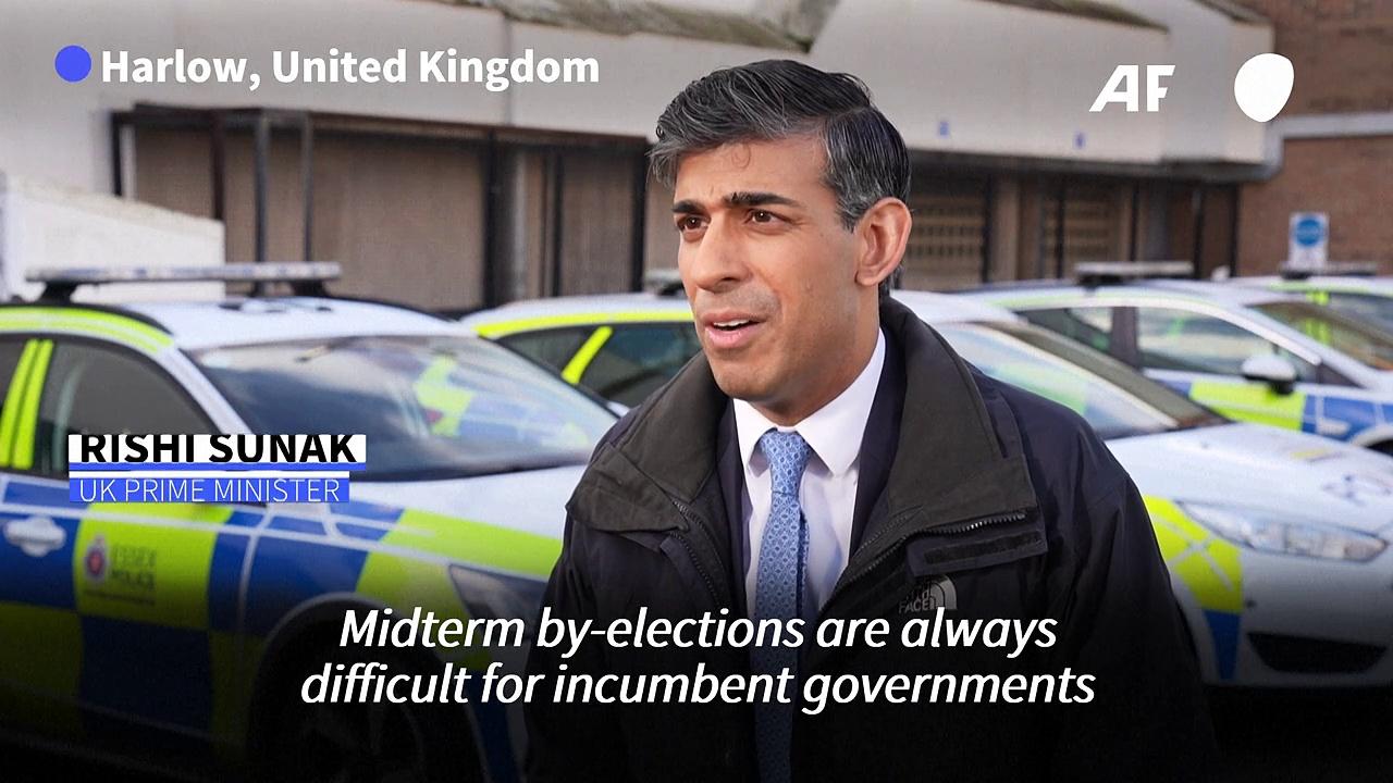 British PM Sunak says 'stick to plan' after double by-election blow