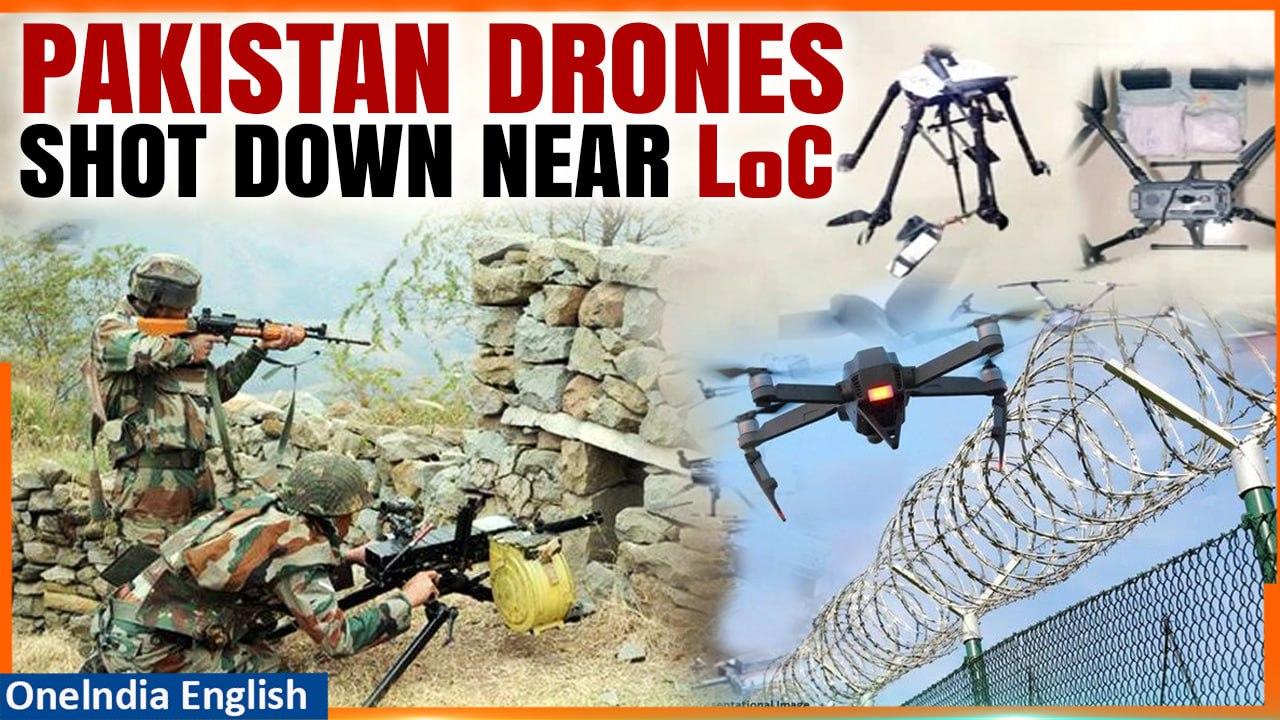 Indian Army opens fire at Pakistani drones found hovering near LoC in Jammu and Kashmir | Oneindia