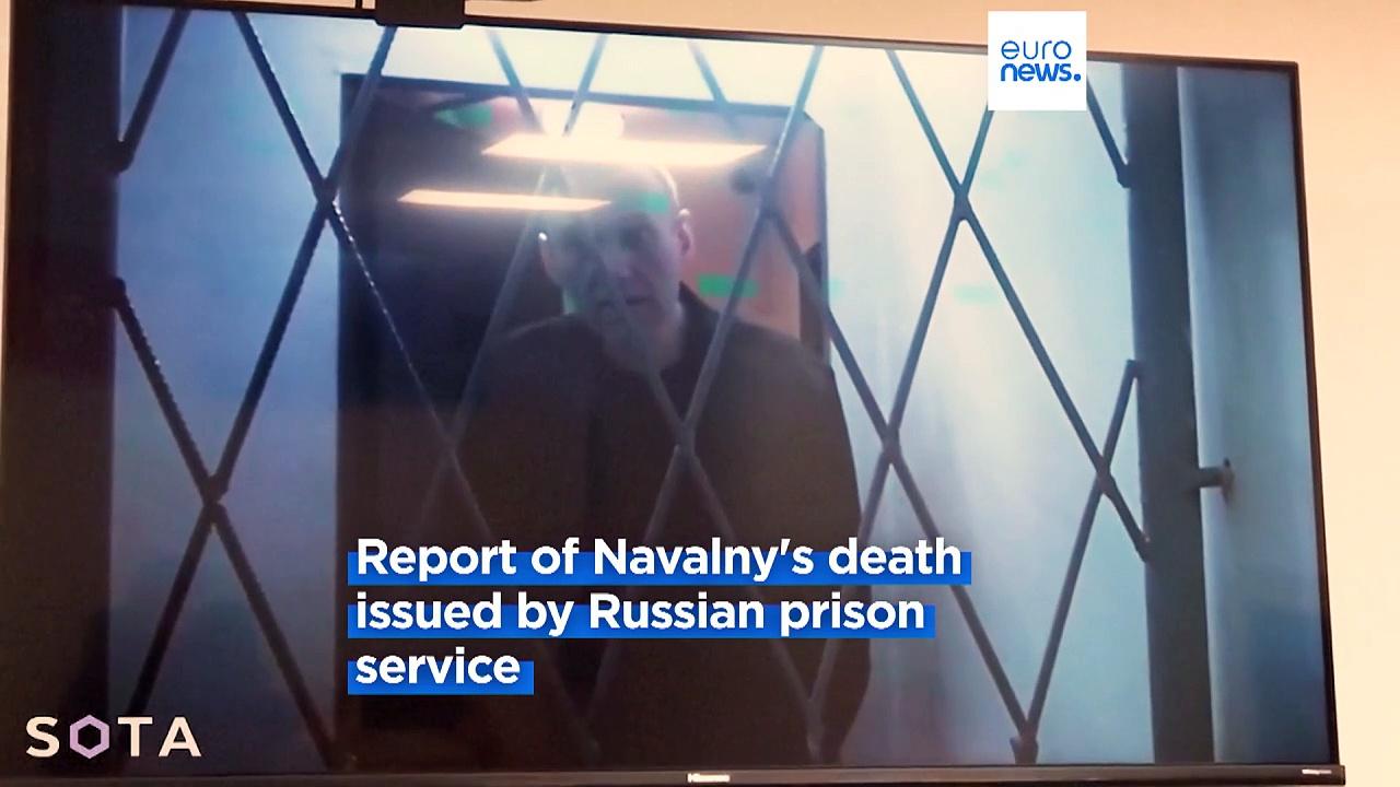 Kremlin critic Alexei Navalny has died in prison, Russian prison services announce