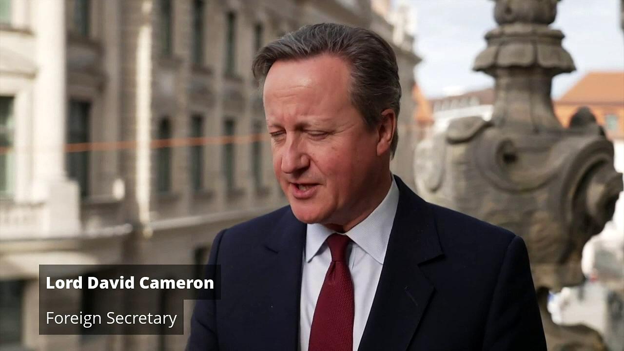 Cameron: Putin should be held cuplible for Navalny's death