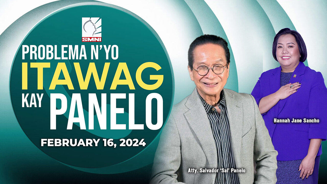 LIVE: Problema N'yo, Itawag Kay Panelo | February 16, 2024