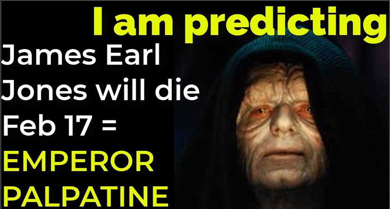 I am predicting: Biden = Emperor Palpatine = James Earl Jones will die Feb 17