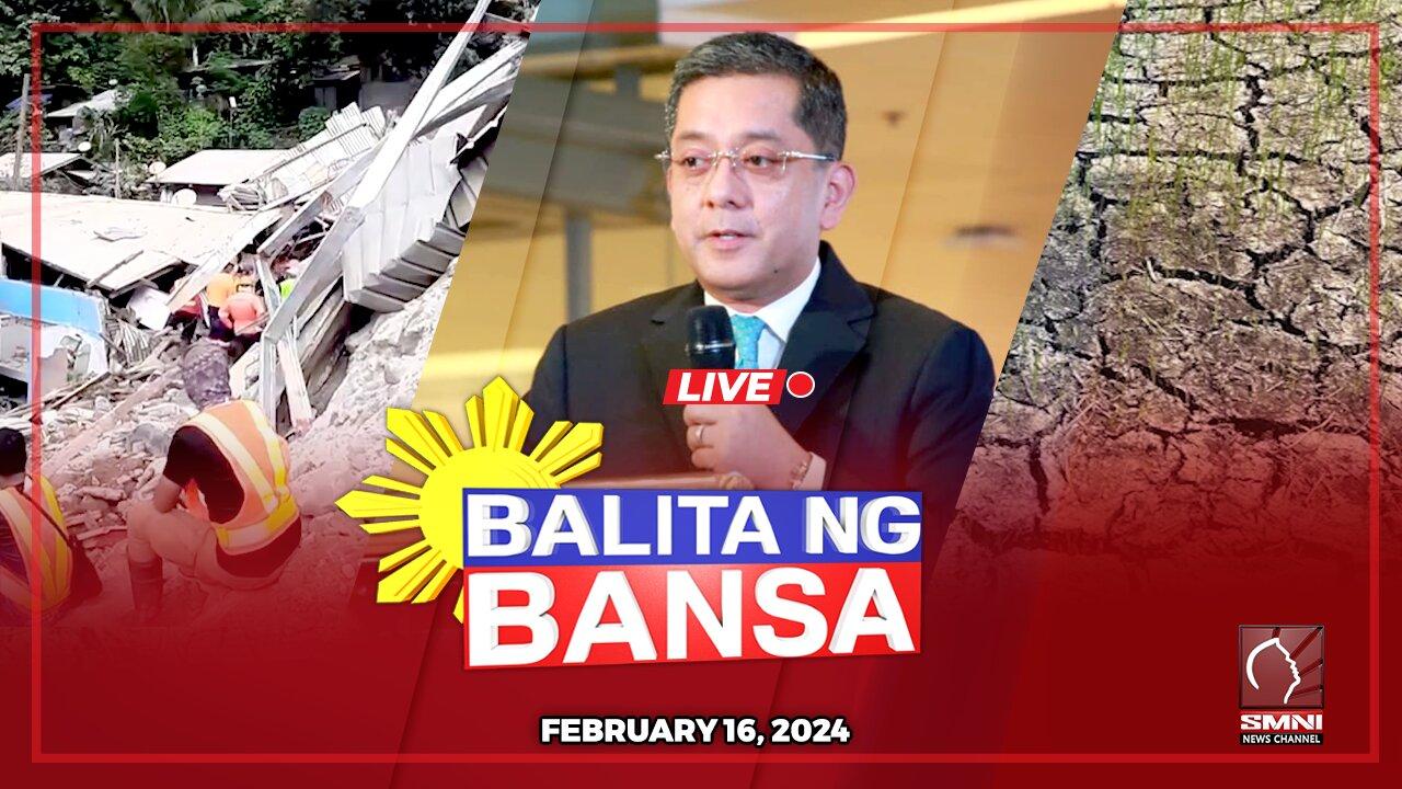 LIVE: Balita ng Bansa | February 16, 2024