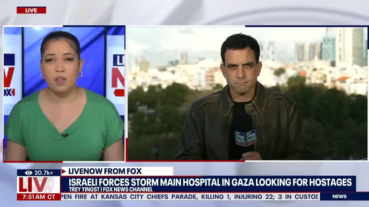 Israel-Hamas war: Israeli forces stormed hospital in Gaza in search of hostages | LiveNOW from FOX