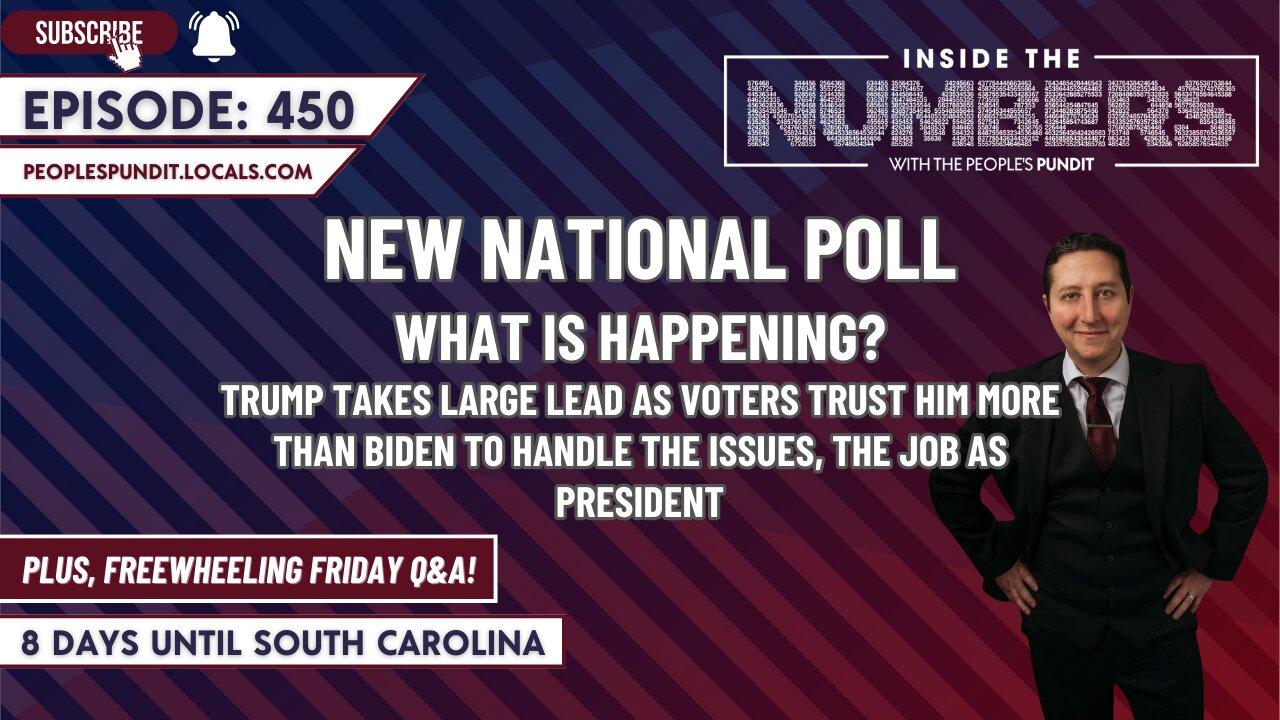 NEW National Poll for February 2024 | Inside The Numbers Ep. 450