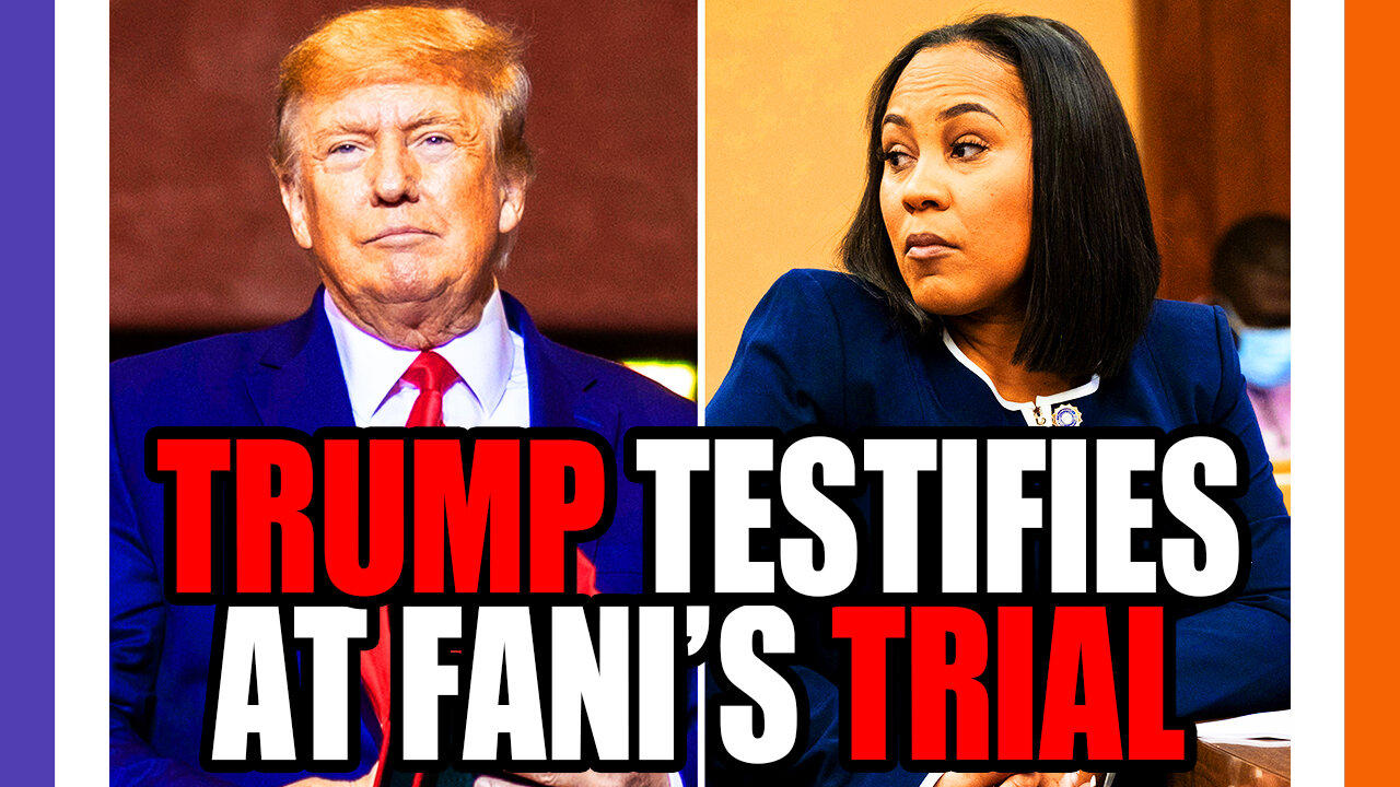 🚨BREAKING: Day 2 Trump Testifies At Fani Willis's Hearing 🟠⚪🟣