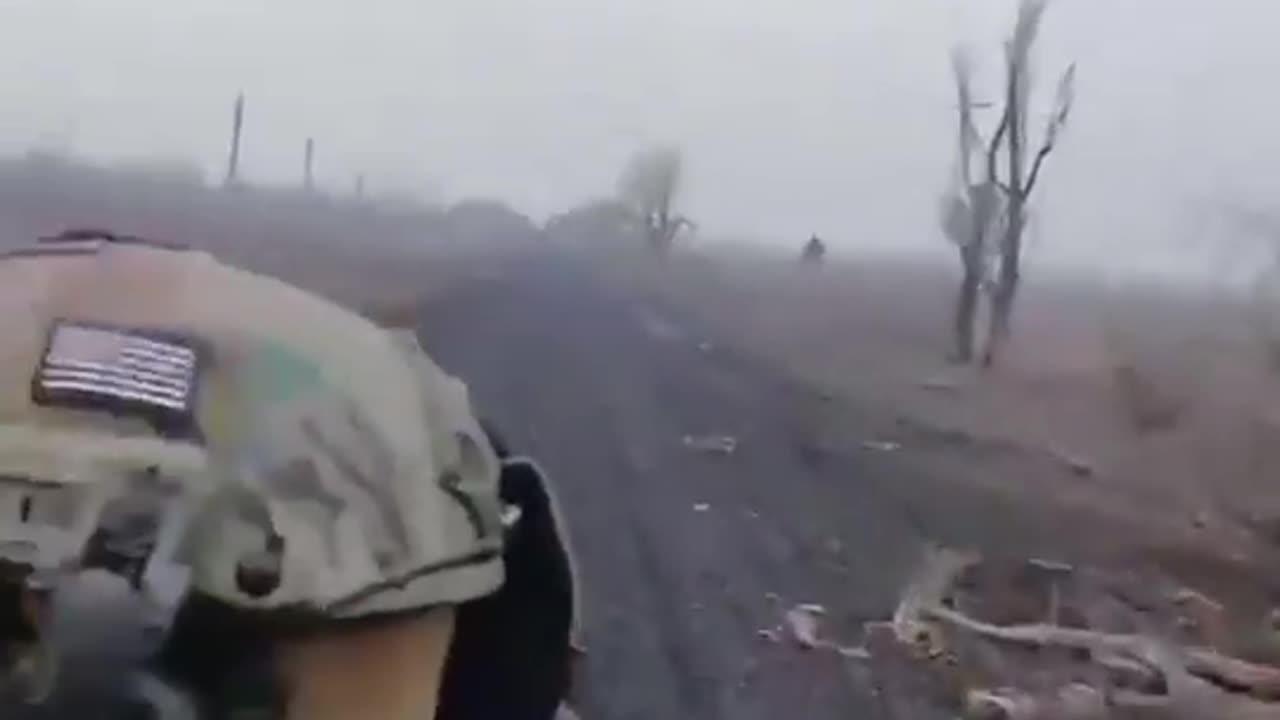 #WestRussiaWar in Ukraine Nazis from Azov Battalion flee Avdeevka.
