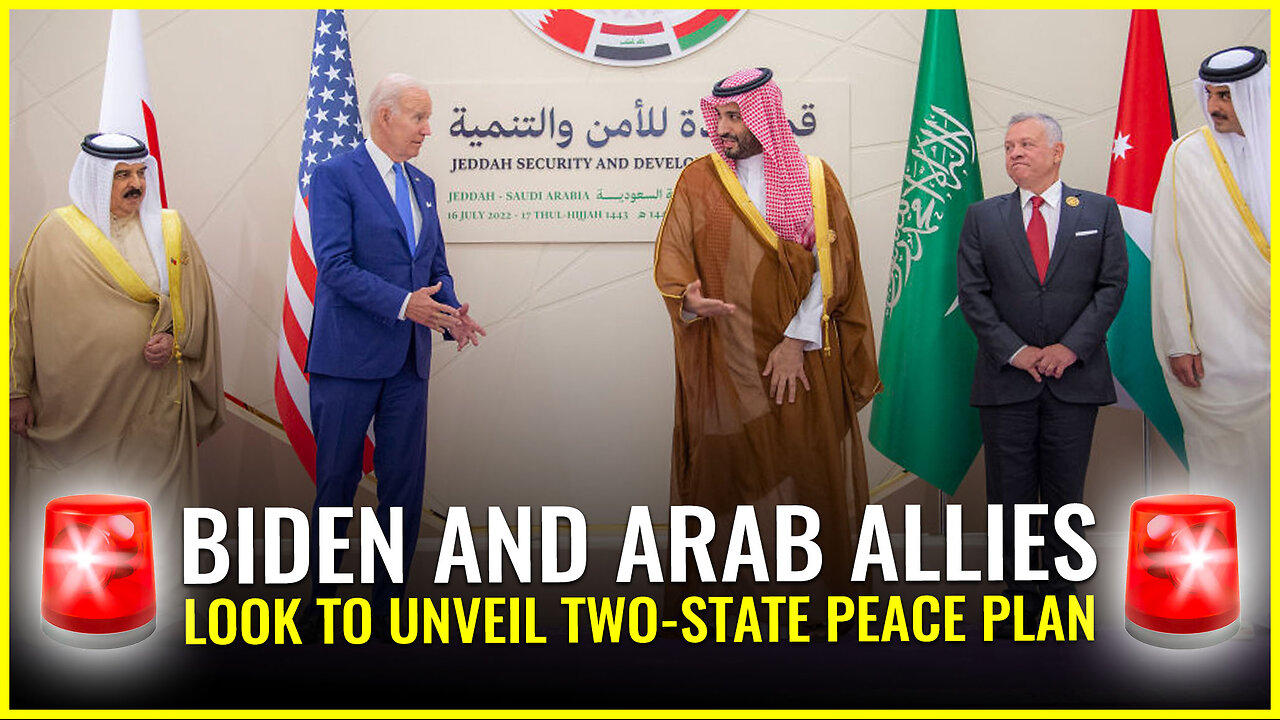 ALERT: Jesuit Joe Biden and Arab allies look to unveil two-state peace plan