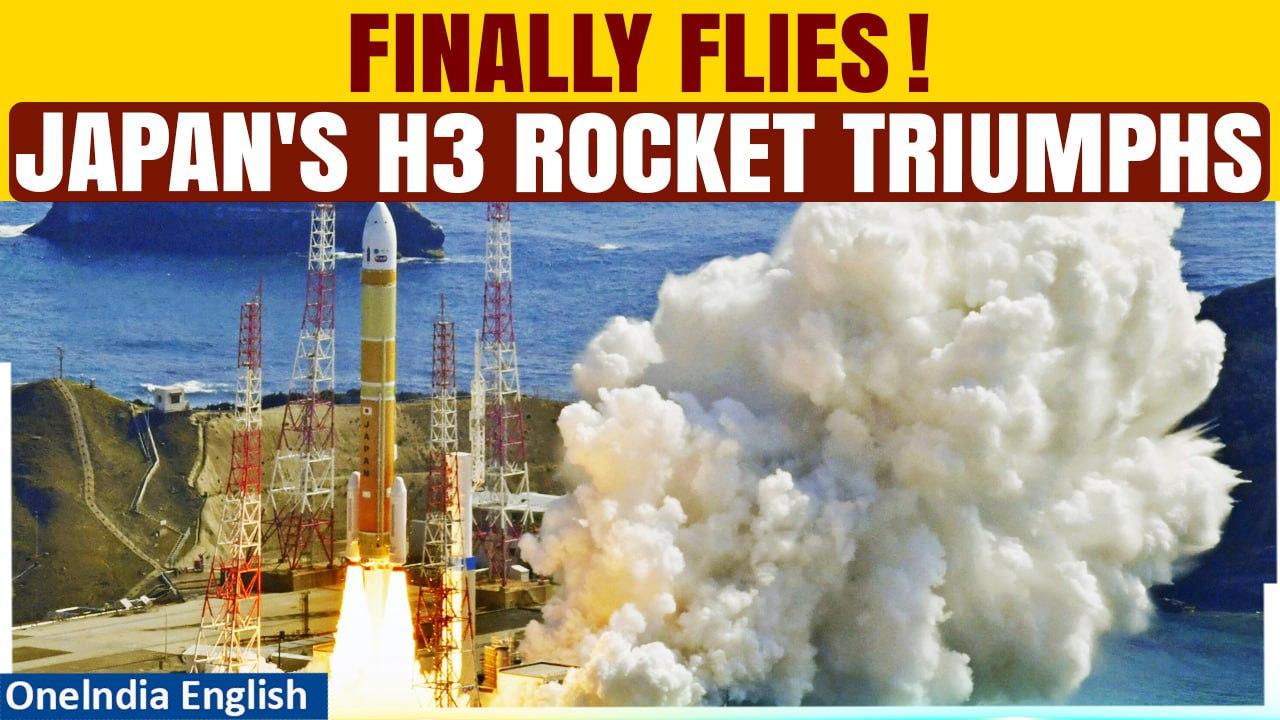 Japan: JAXA's Triumph, H3 Rocket Launch Succeeds on Third Attempt After Past Failures |Oneindia News