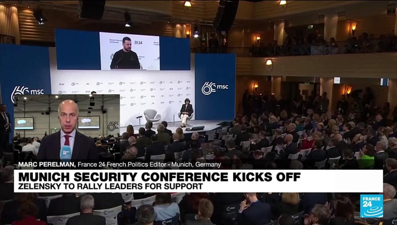 Zelensky delivered a 'searing indictment' of Putin at the Munich Security Conference