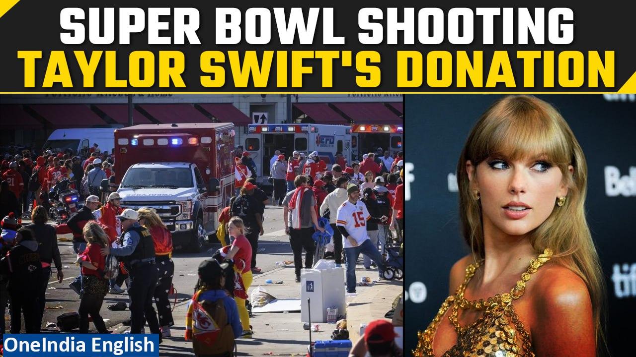 Taylor Swift's $100,000 Donation: Support for Super Bowl Parade Shooting Victim | Oneindia News