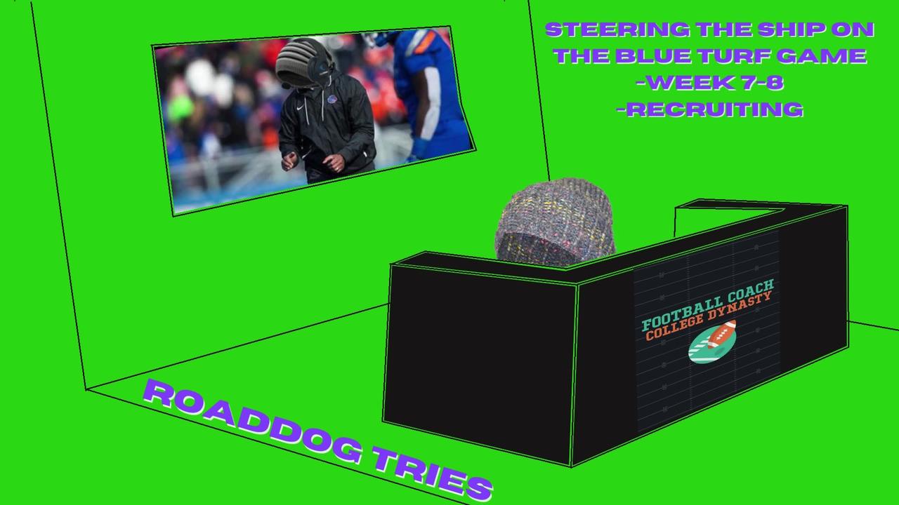 SMURF TIME- RoadDog's Universe 2.4 Football Coach: College Dynasty