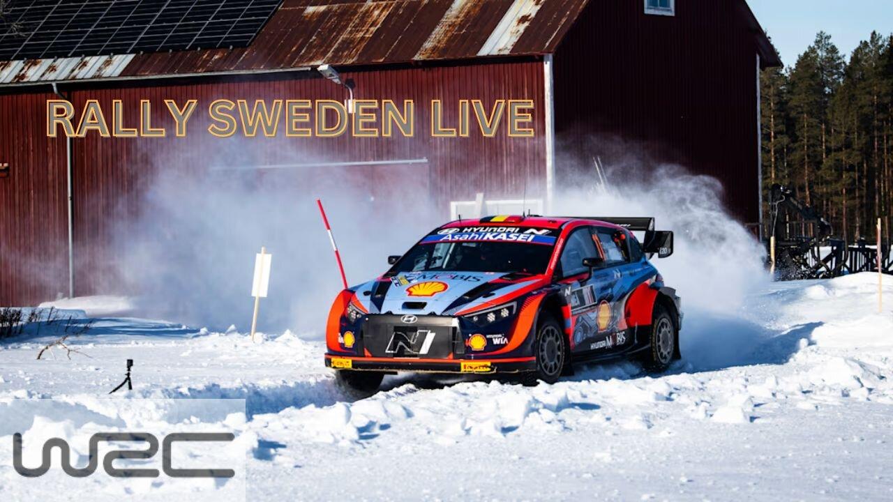 WRC RALLY SWEDEN - LIVE TIMING & COMMENTARY