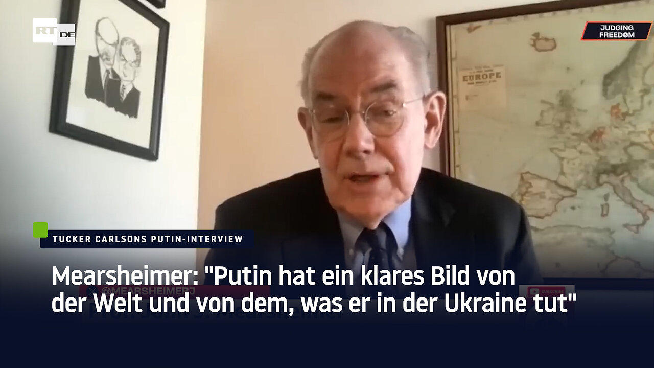 Mearsheimer: "Putin hat ein klares Bild von der Welt und von dem, was er in der Ukraine tut"