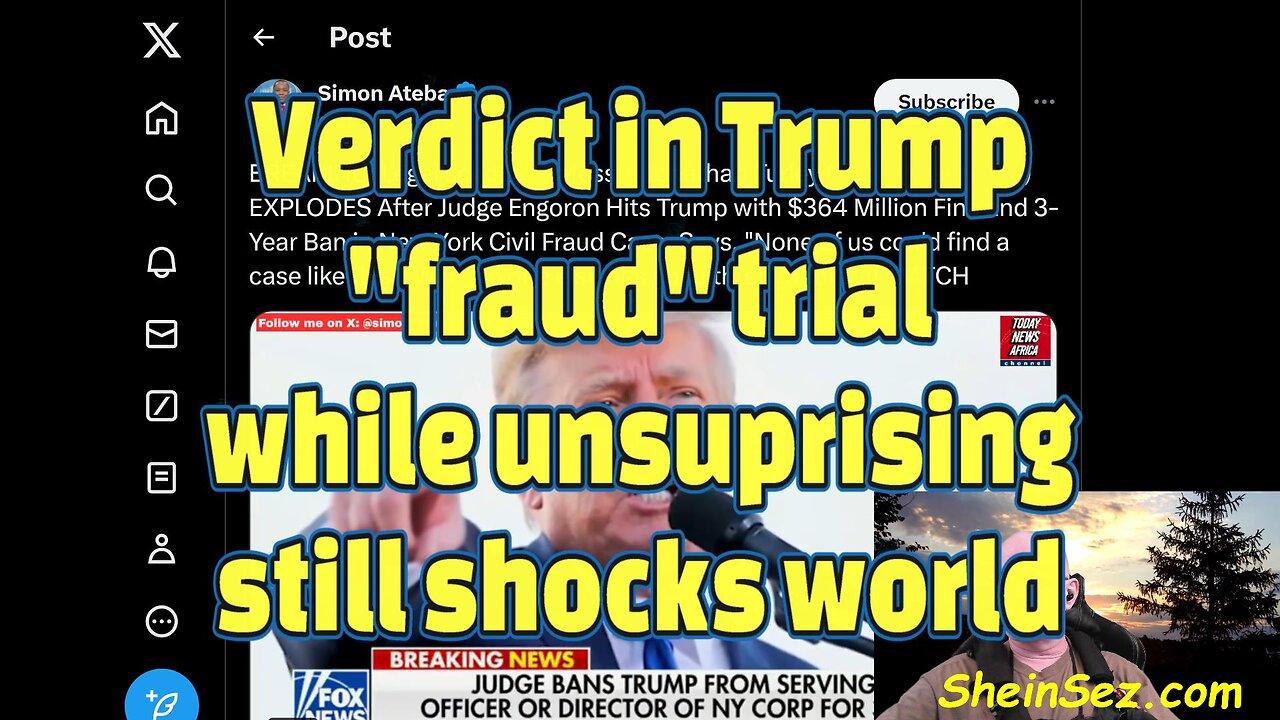 Verdict in Trump "fraud" trial while unsurprising still shocks world-#444