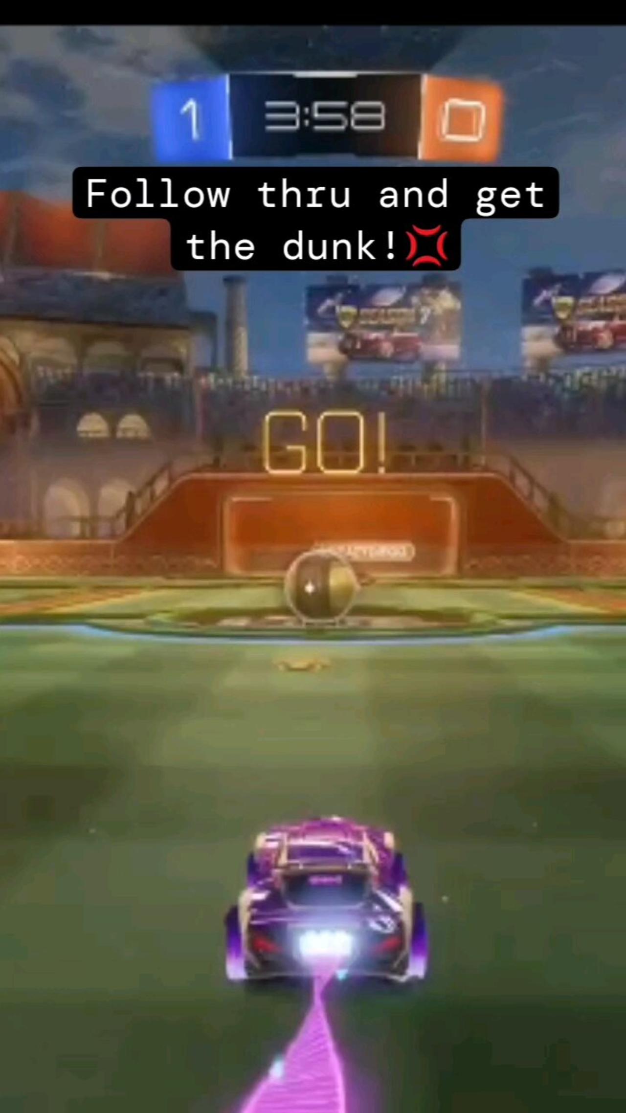 dunking in solos!