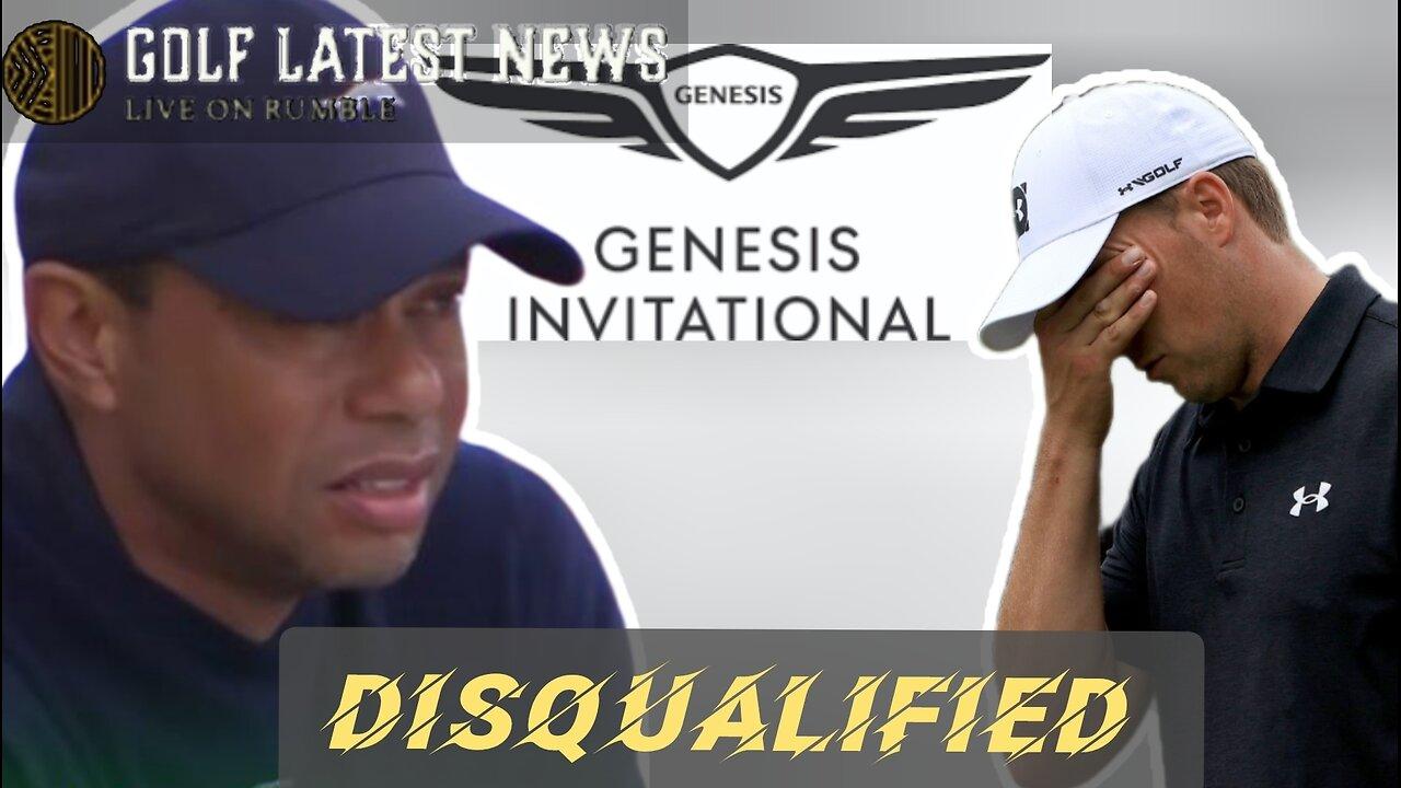 Tiger Woods & Jordan Spieth DISQUALIFIED from Genesis Invitational | Golf's Latest News Ep7