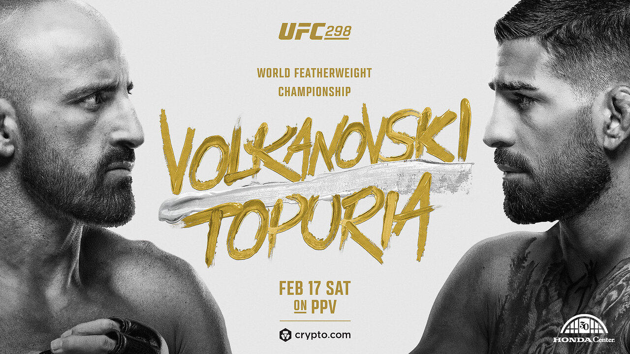 UFC 298: Volkanovski vs Topuria | February 17