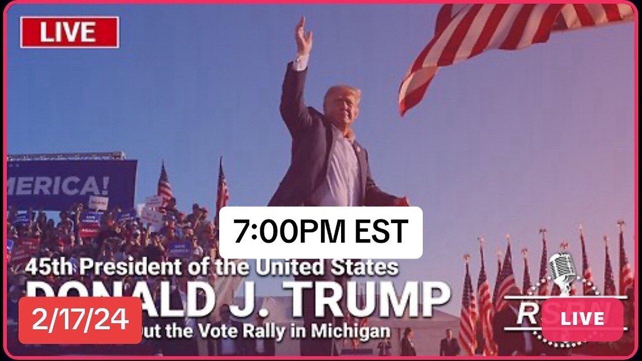 LIVE: President Trump in Waterford Township, MI - 2/17