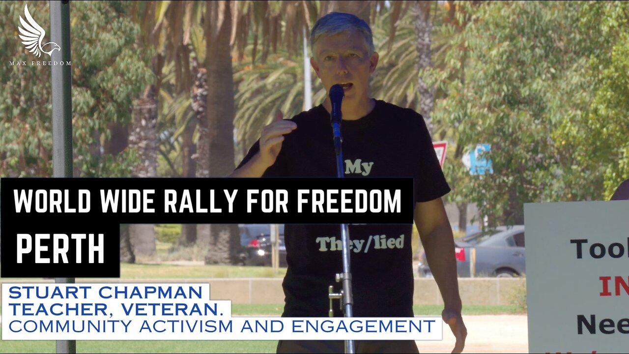 Stuart Chapman, Head master, Veteran. Community activism and engagement