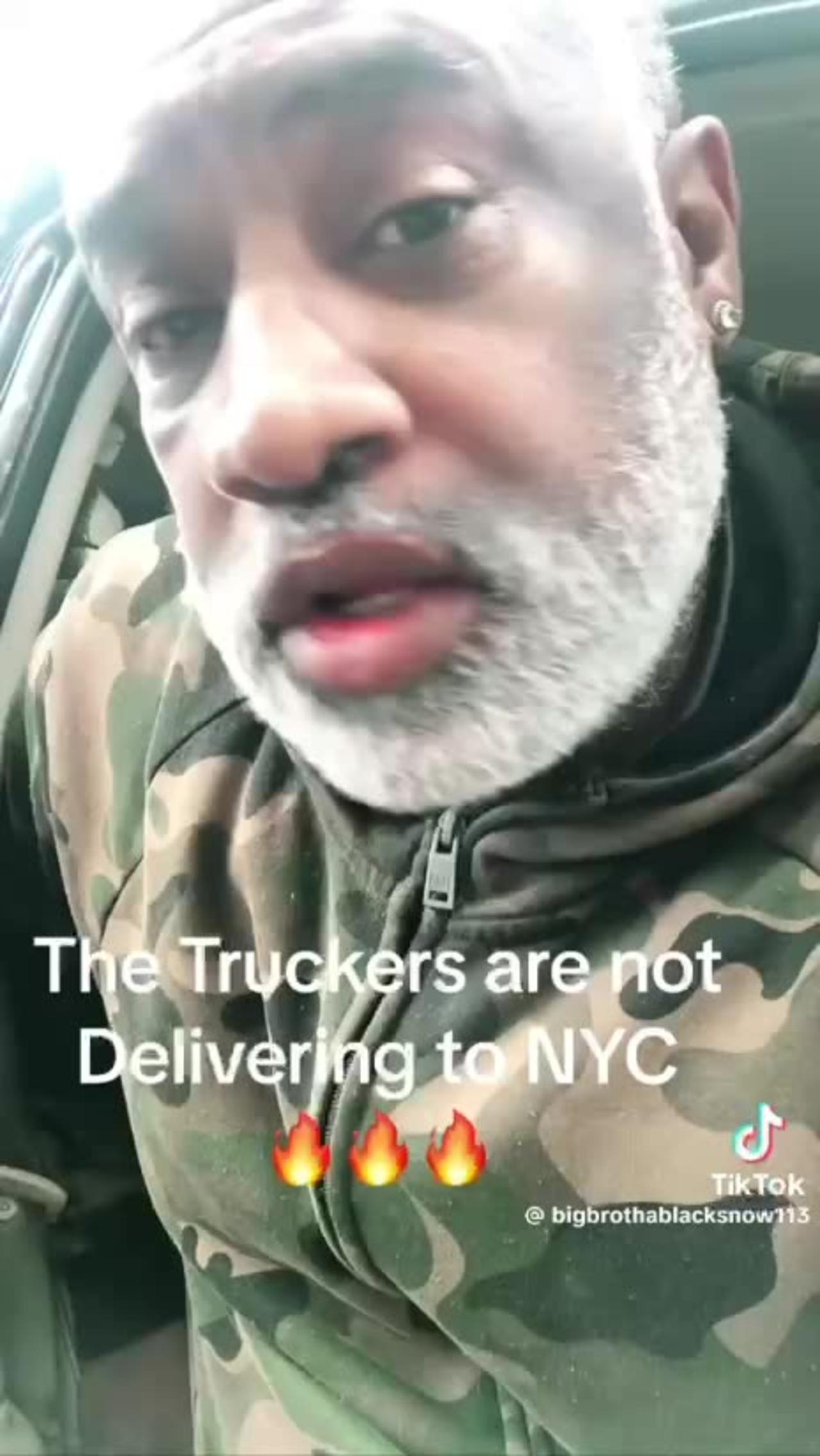 Truckers are cancelling deliveries to NYC, "Dont mess with Trump"!!!