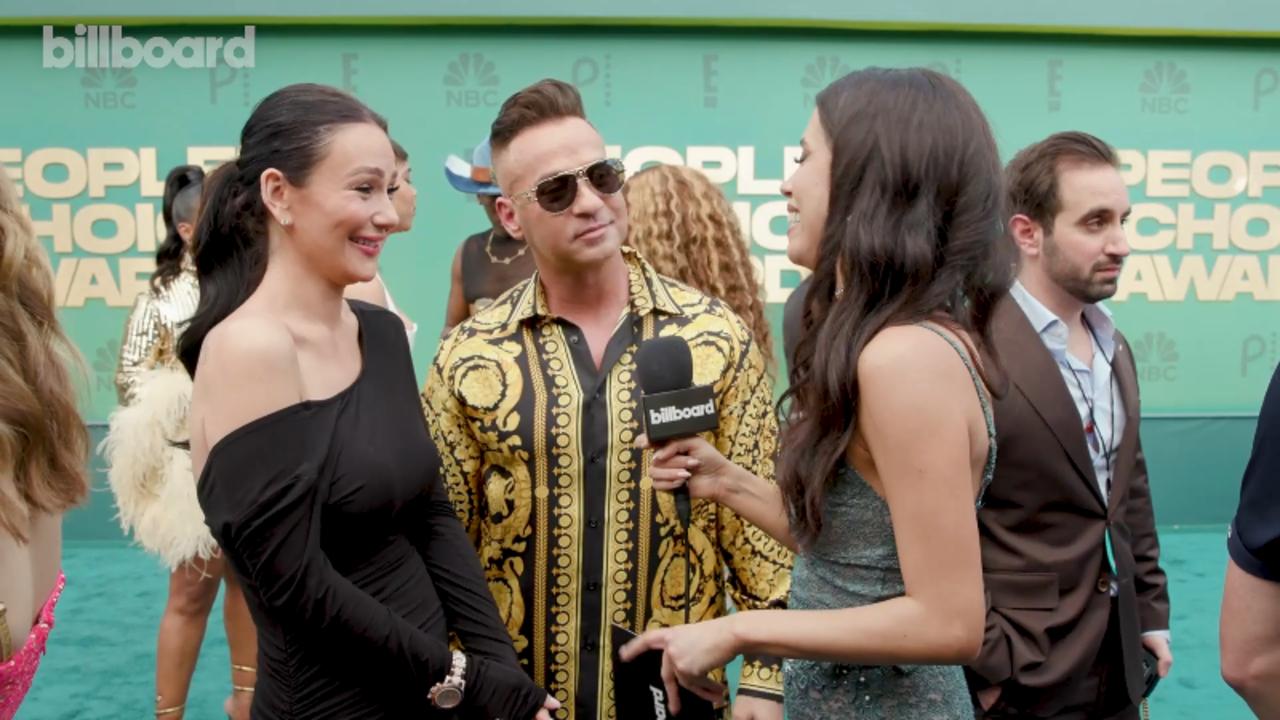 JWoww and The Situation on Love for Beyoncé & Taylor Swift, Staying Friends With 'Jersey Shore' Cast & More | 2024 People's Cho
