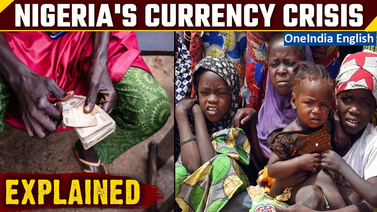 Nigeria’s Economic Crisis: Currency falls to a record low as inflation surges | Oneindia News