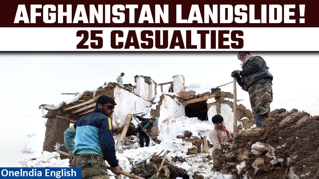 Breaking News: 25 Lives Lost in Norgaram, Afghanistan Landslide after Heavy Rainfall | Oneindia News