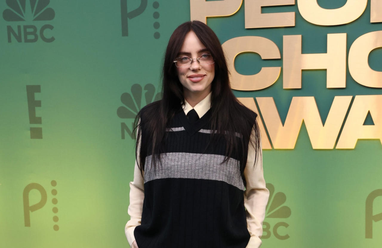 Billie Eilish picked up her first major acting award at the 2024 People’s Choice Awards