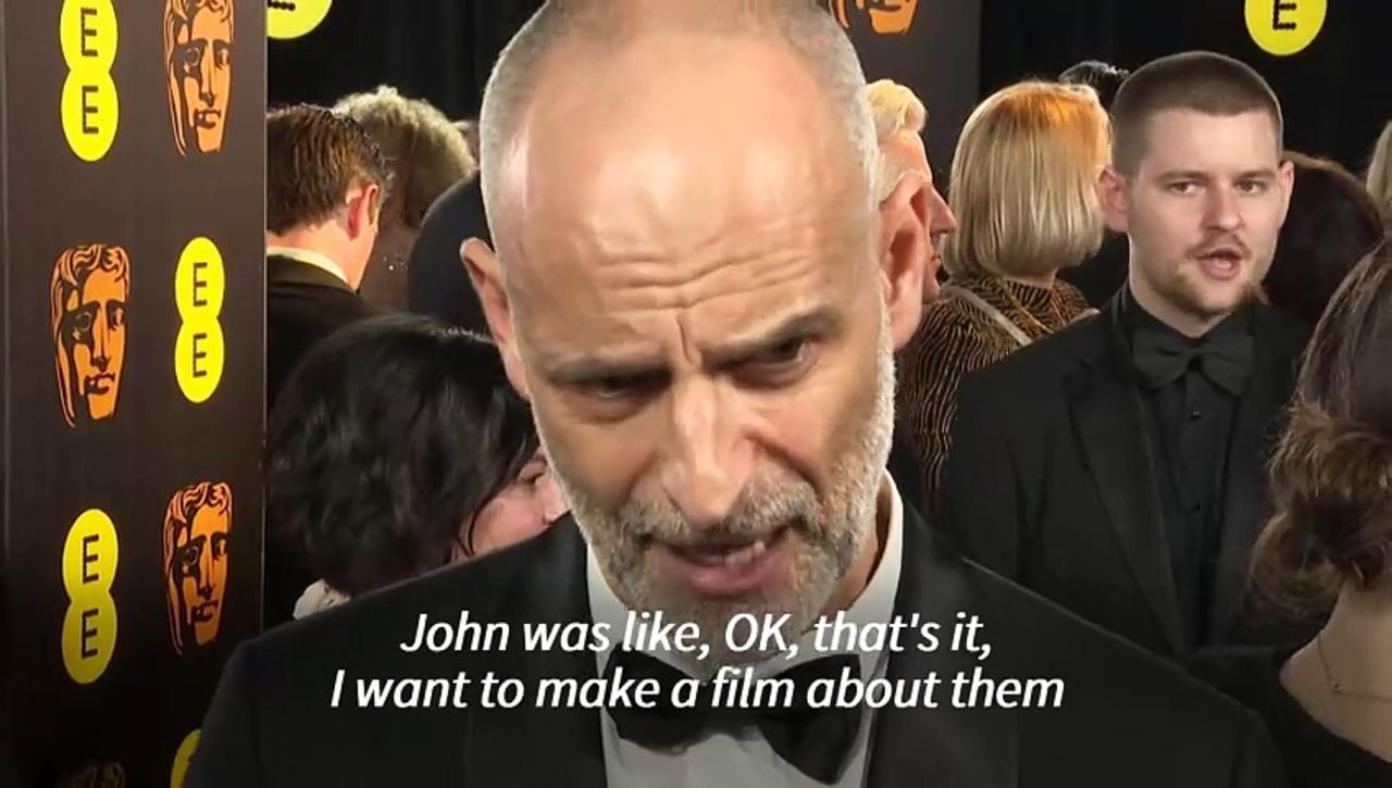 'The Zone of Interest' BAFTA winners speak to AFP on red carpet
