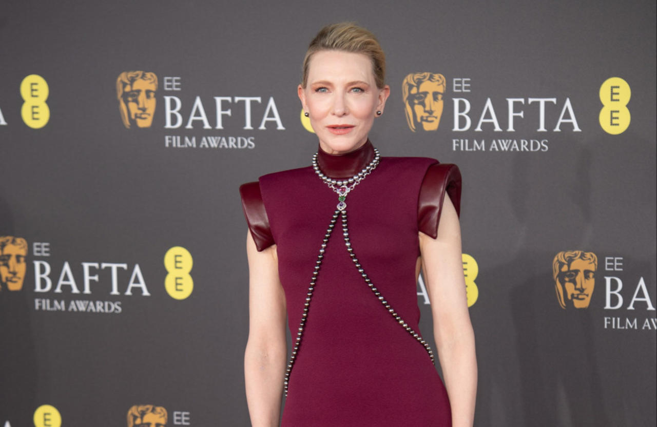 Cate Blanchett's BAFTA outfit was made of deadstock