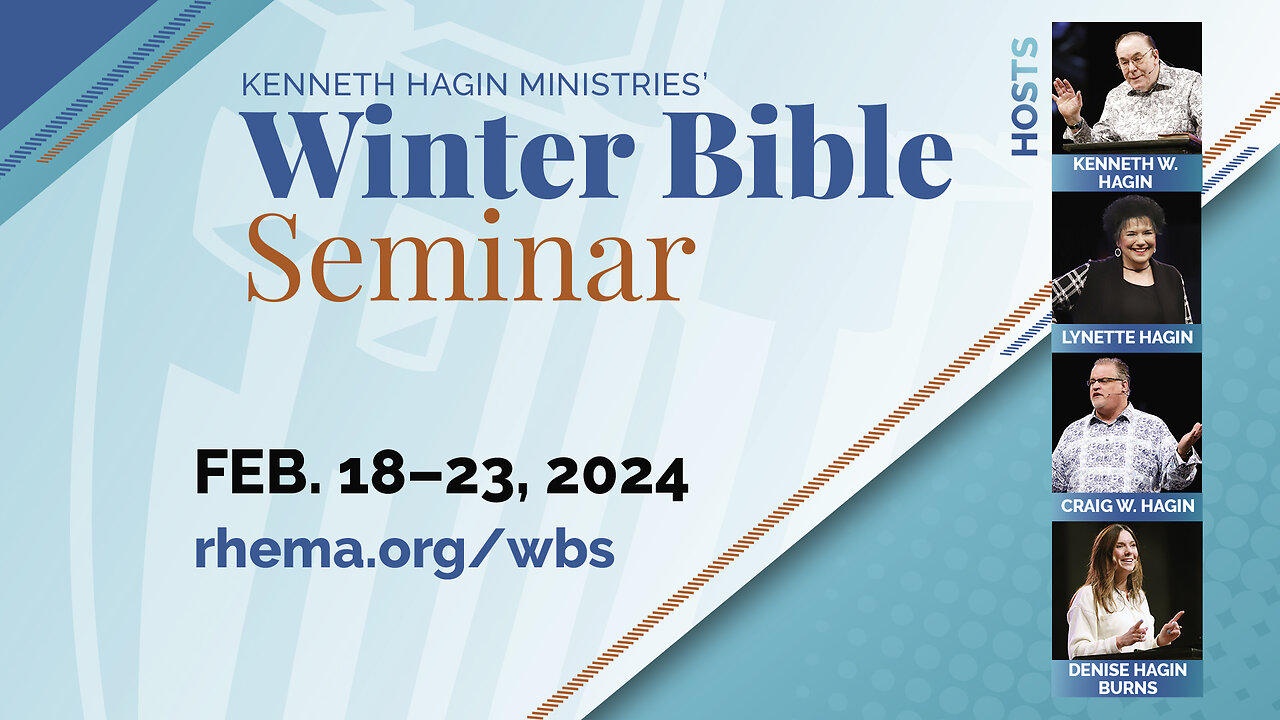 24.02.18 | Sun. 6pm | Rev. Kenneth W. Hagin | Winter Bible Seminar