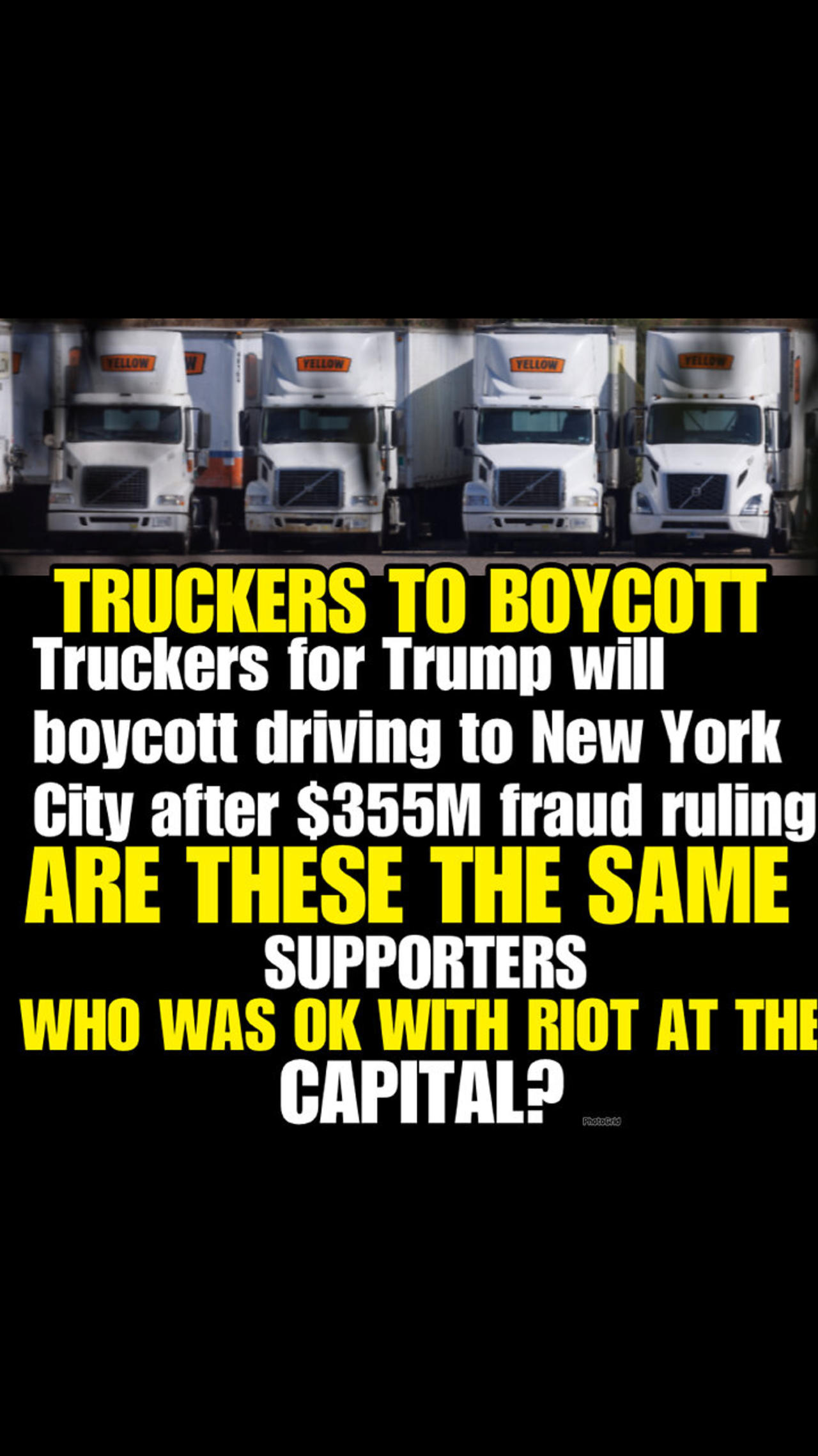 NIMH Ep #776 Truckers for Trump will boycott driving to New York City after $355M fraud ruling