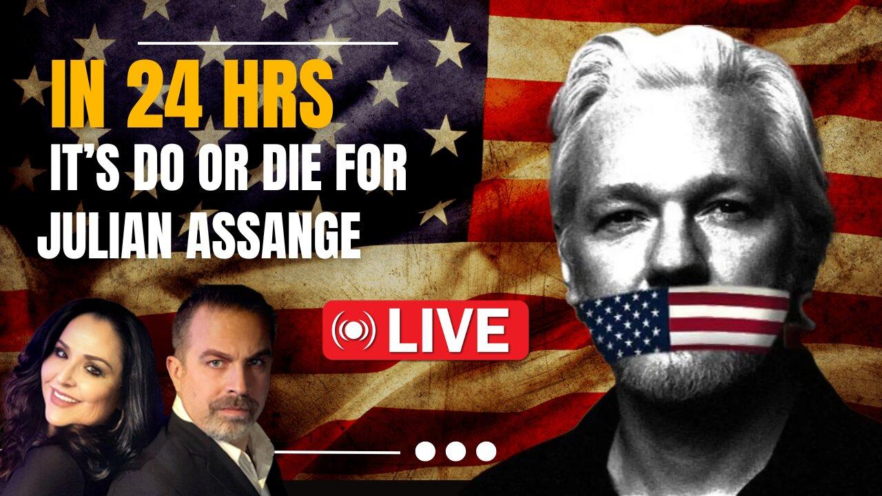 In 24 Hours, It’s Do Or Die for Julian Assange [PETE SANTILLI SHOW EP#3947 02.19.24 9AM]