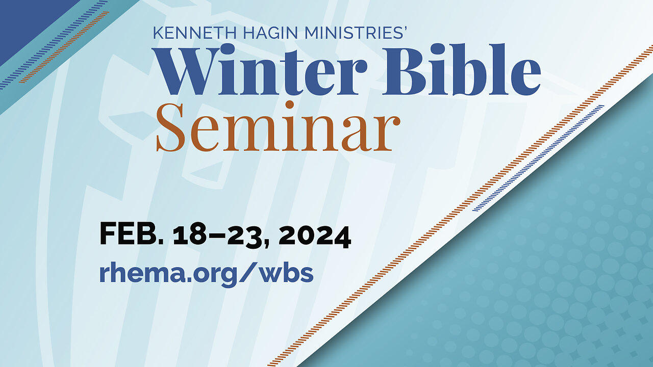 24.02.19 | Mon. 8:30am | Rev. Doug Jones | Kenneth Hagin Ministries' Winter Bible Seminar