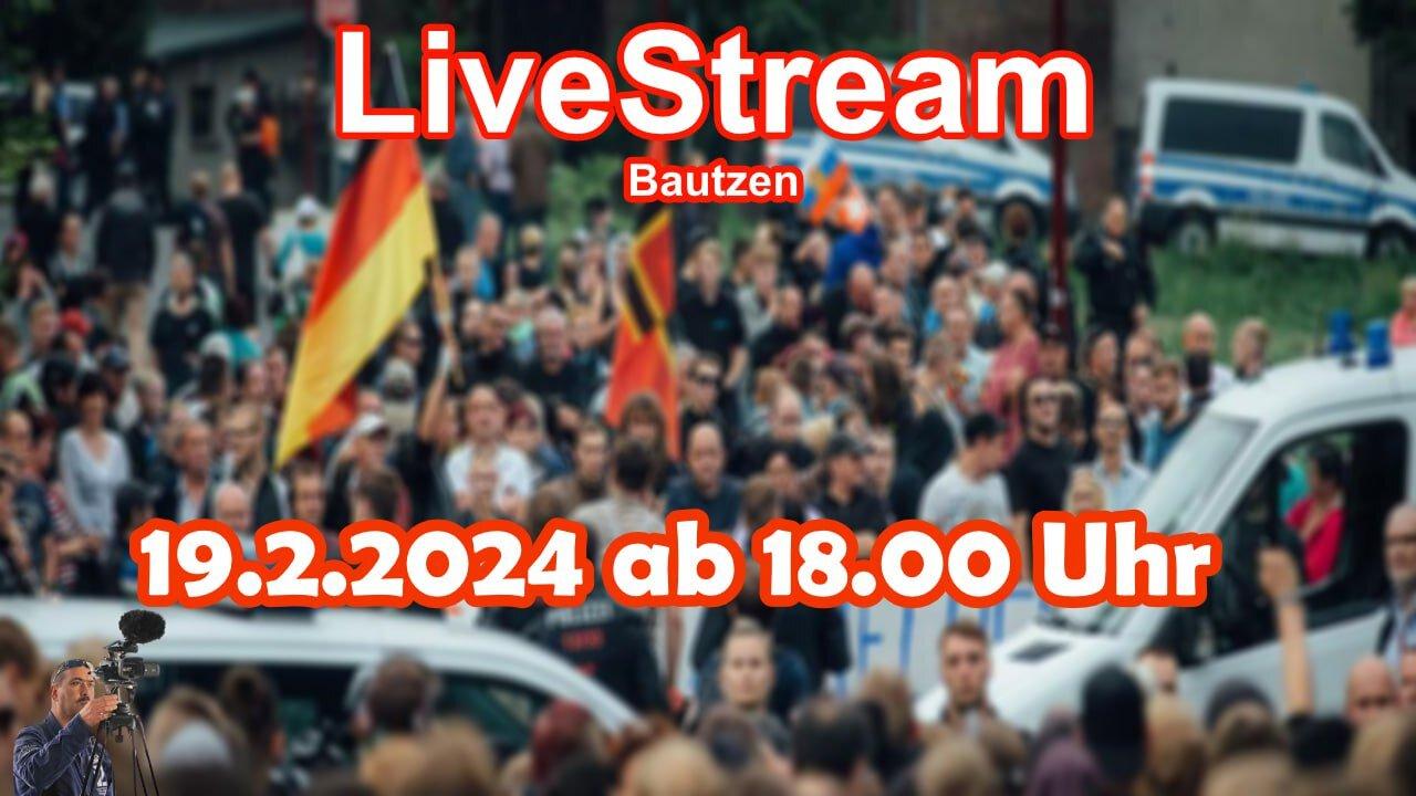 Live stream on February 19, 2024 from Bautzen