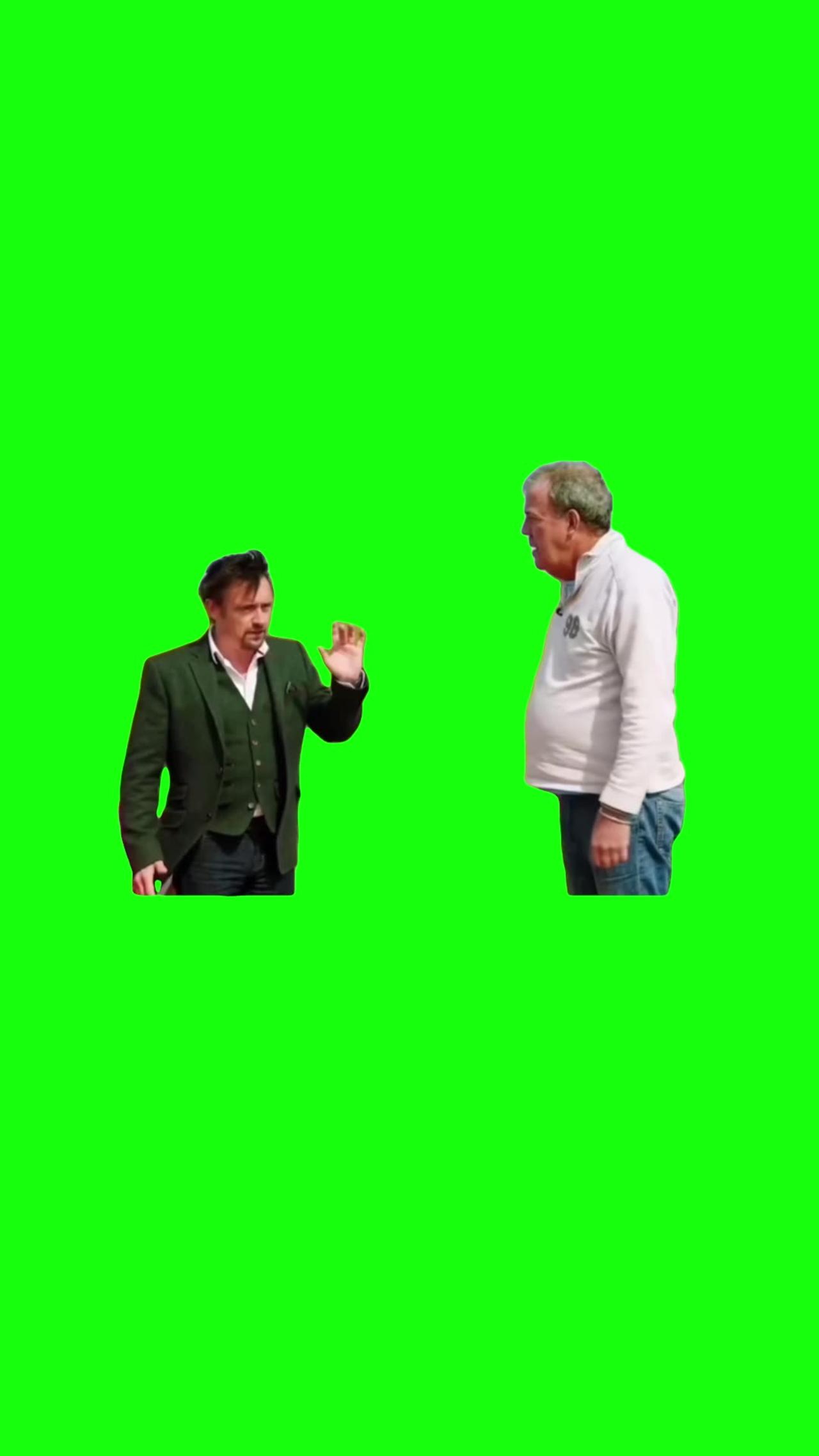 "I Don’t Want to Talk to You Anymore" Richard Hammond | Green Screen