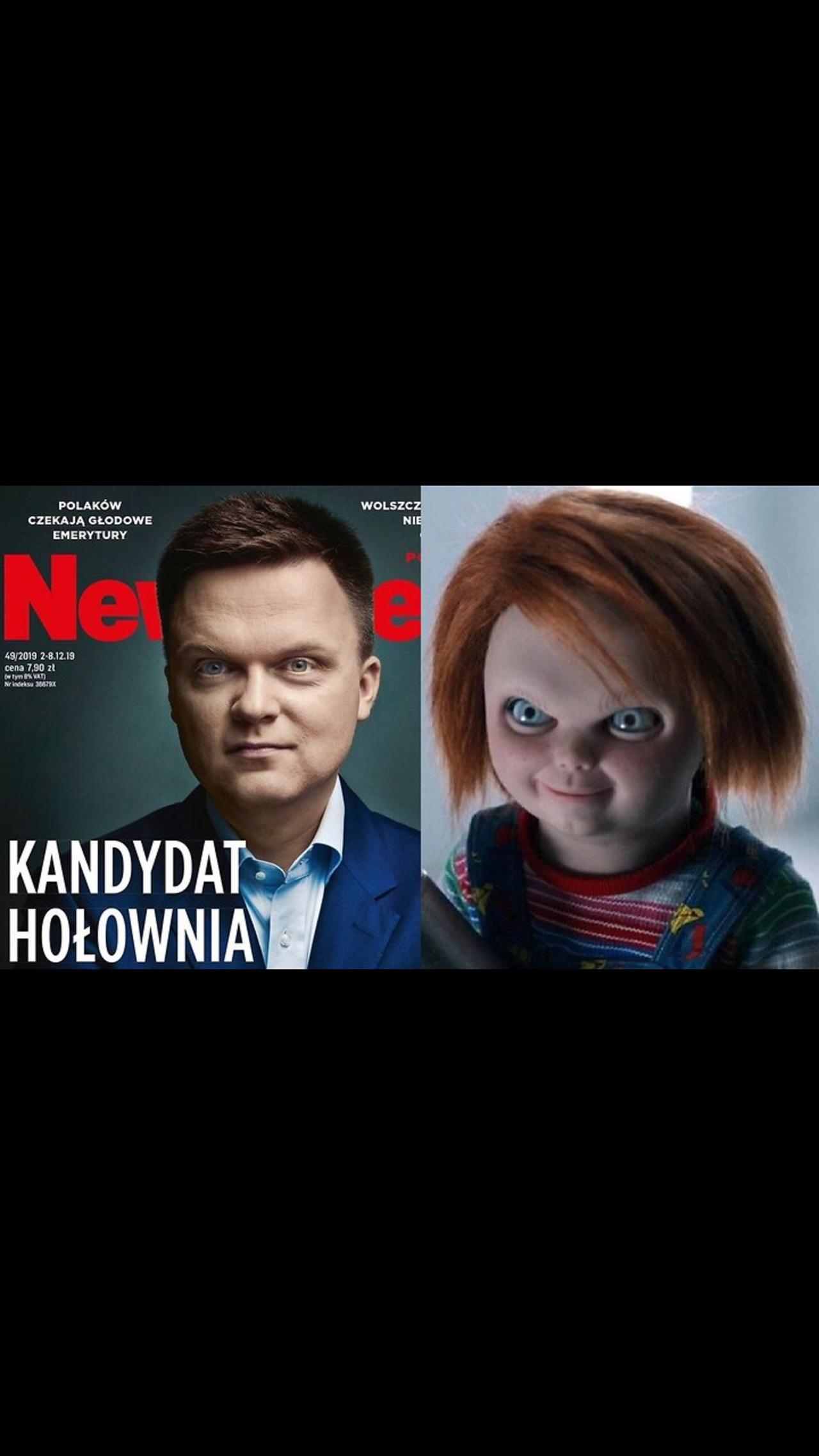DEBIL szymon hołownia grozi Putinowi - klakierzy polsko-żydoskie biją mu brawo!