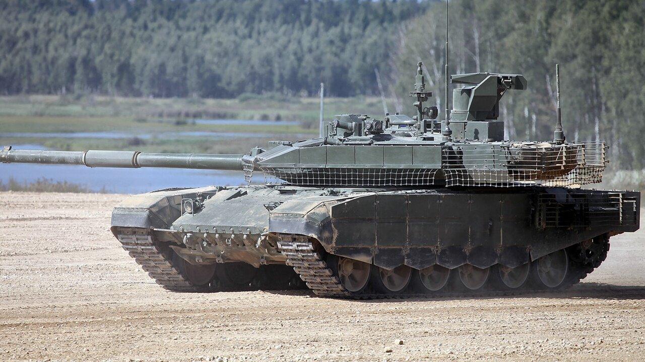 Footage of the combat work of the crews of the T-90M "Breakthrough" tanks